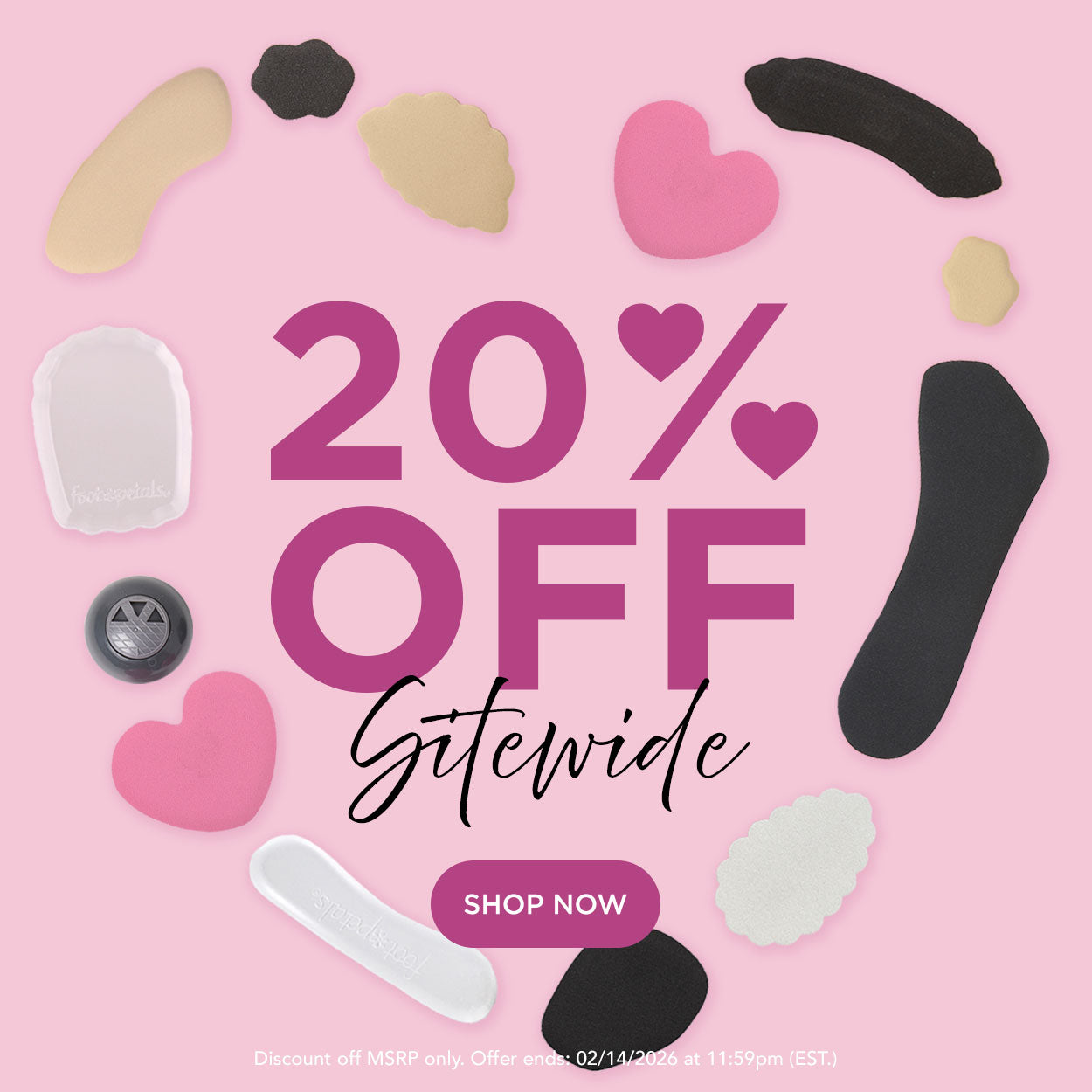 20% off sitewide, code auto applied at checkout. Shop Now. Sale ends 2/14/26 at 11:59PM EST. Discount off MSRP only.