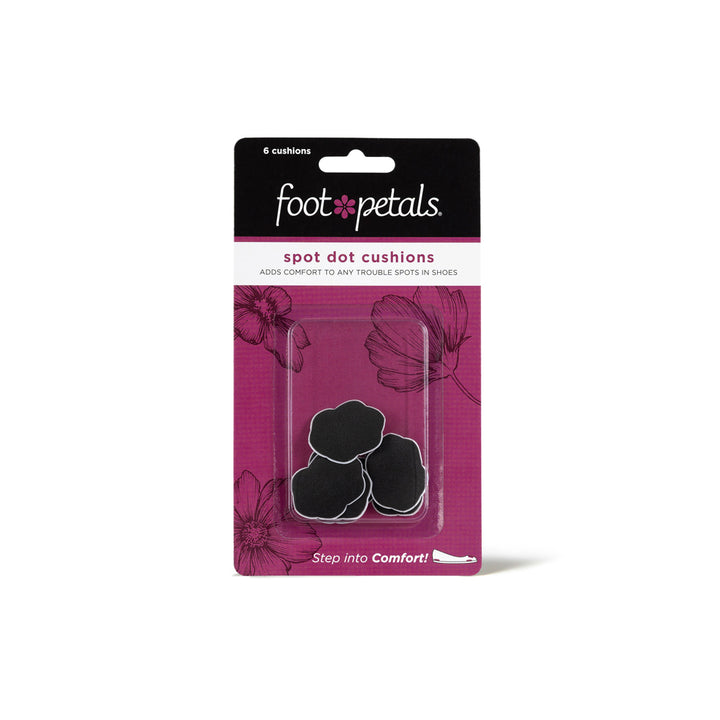 black spot dot cushions in packaging #color_black