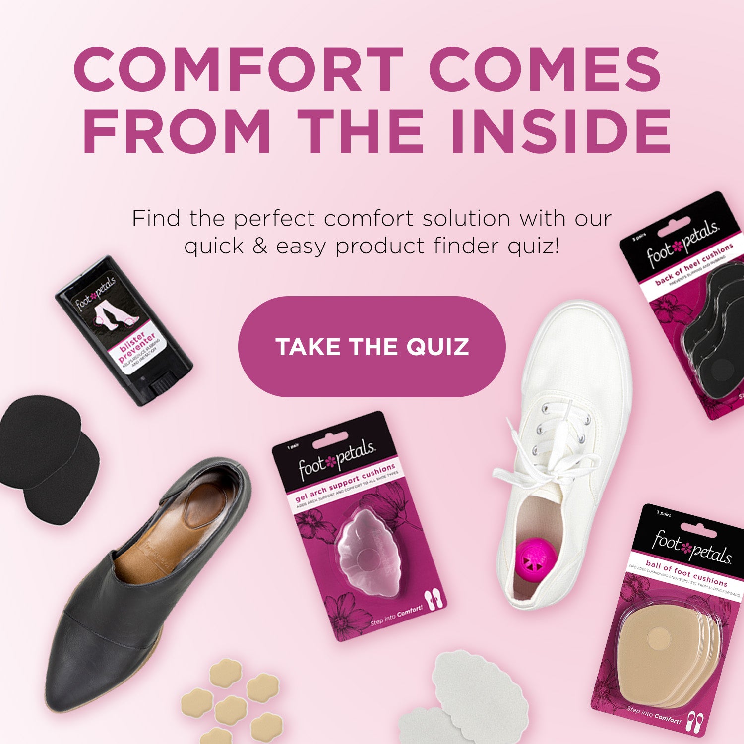 Foot Petals  The Ultimate Women's Shoe Comfort Solution –