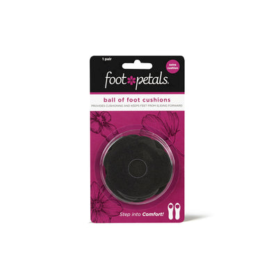 Foot Petals Ball of Foot cushions with extra cushioning packaging #color_black
