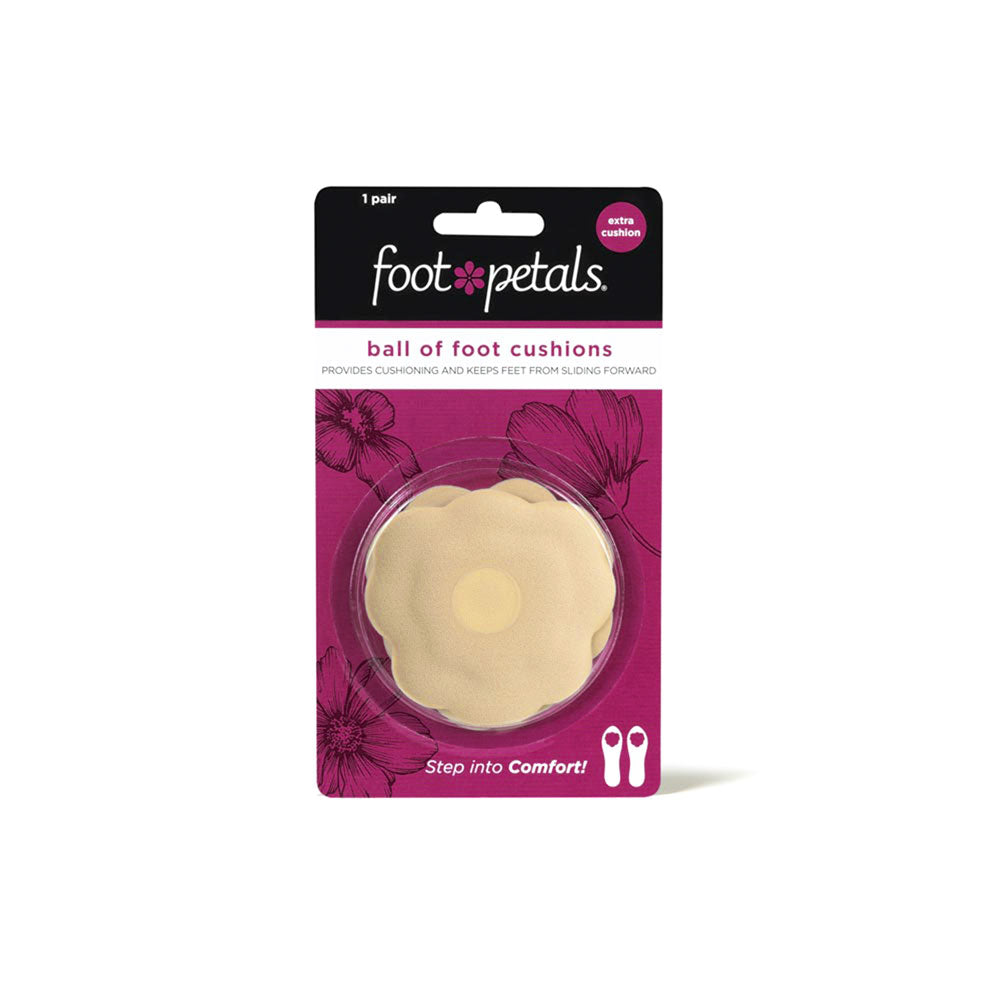 Foot Petals Ball of Foot cushions with extra cushioning packaging #color_khaki