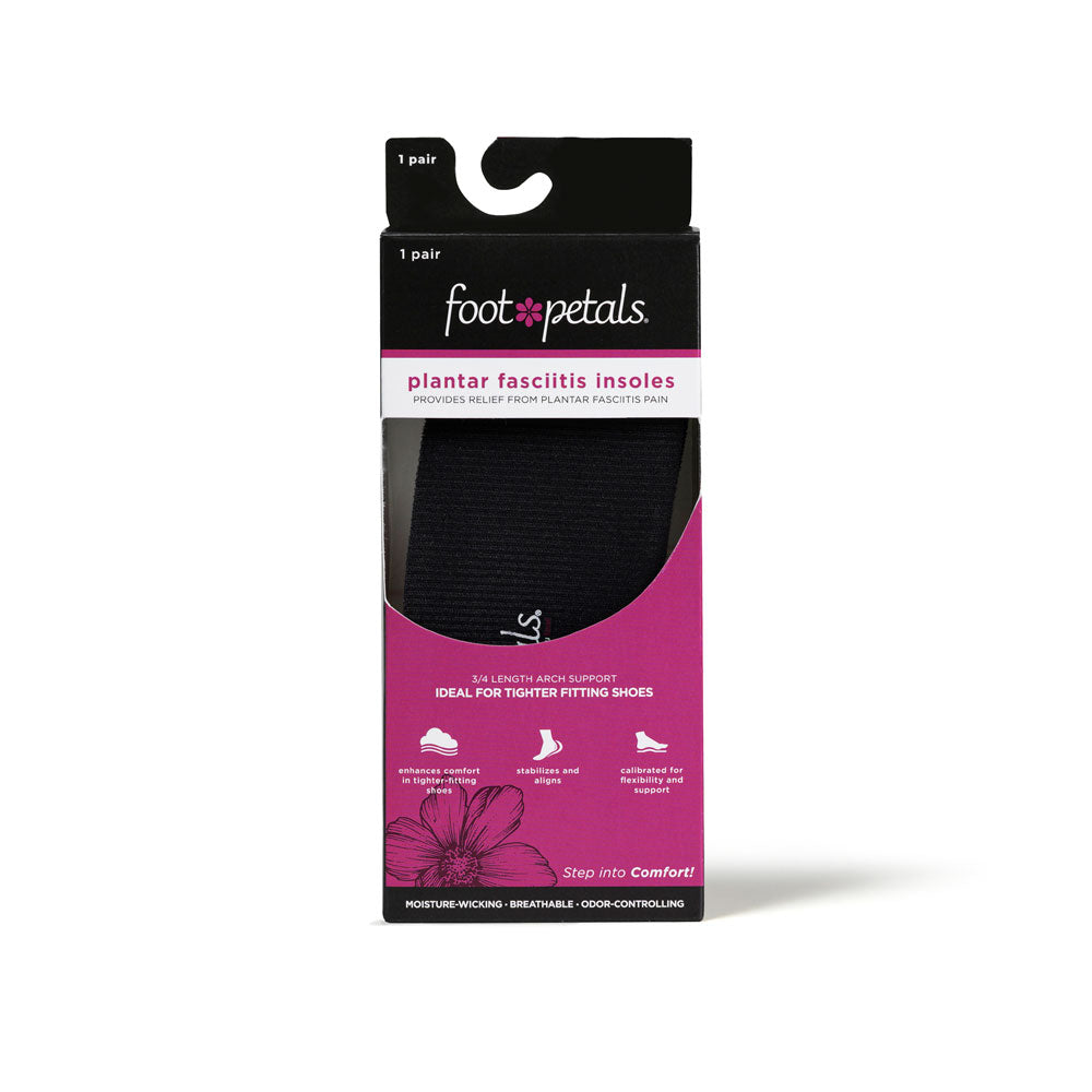 Plantar Fasciitis 3/4 Orthotic Insoles Foot Petals - Main Image