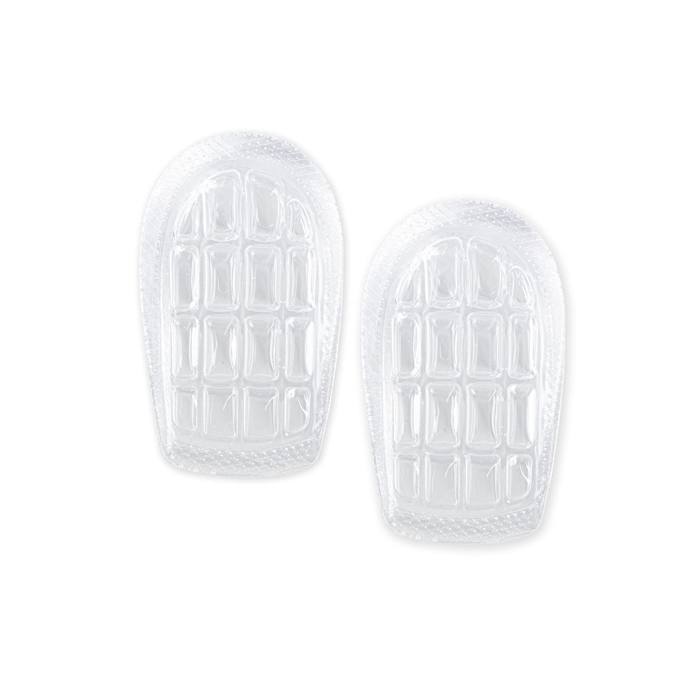 Foot Petals Air Gel Heel Cup Cushions, walk on air, air pocket technology offers custom comfort and consistent weight and shock distribution, clear gel cushion for heel